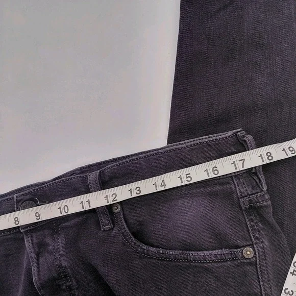 Diesel Tepphar-X Jeans Mens 34 x 30 Black Slim Carrot Selvedge Distressed Grunge